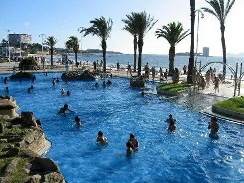 公寓 Samil Primera Linea De Playa 比戈