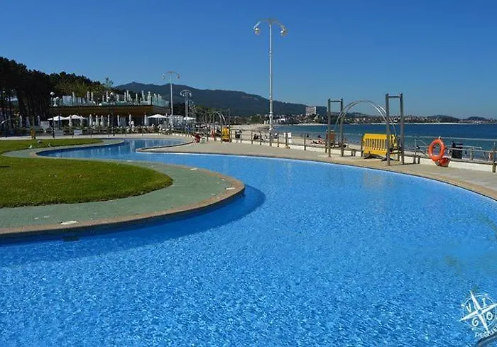 公寓 Samil Primera Linea De Playa